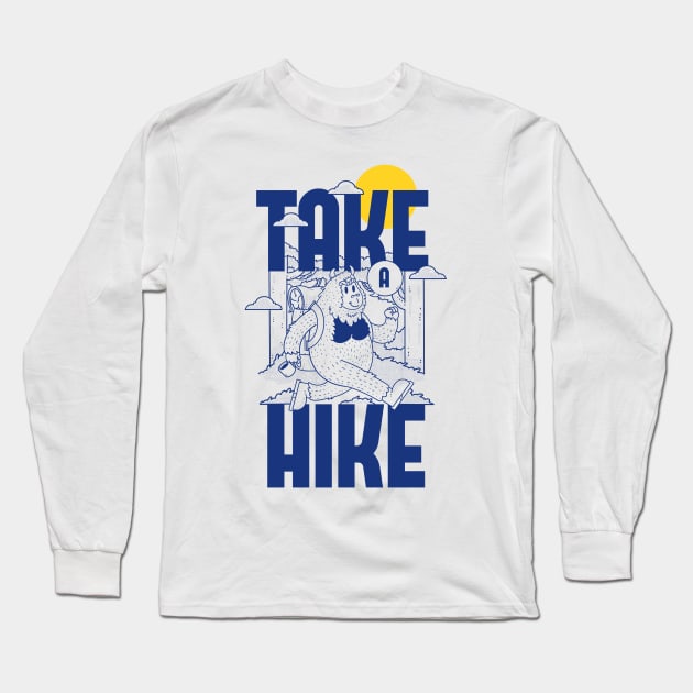 Take a Hike Long Sleeve T-Shirt by Artthree Studio